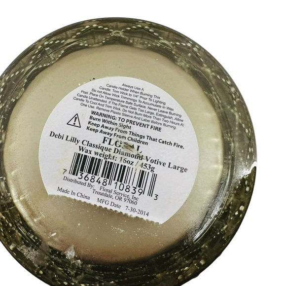 Debi Lilly Classique Diamond Votive Large Candle - Picture 5 of 6